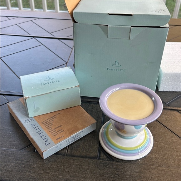 PartyLite Ultimate vintage lot of candles and holder boxed sets RARE bundle - Picture 13 of 14